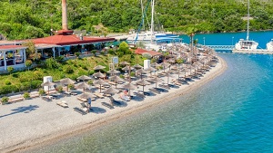 Solila Beach club Montenegro catamaran sailing